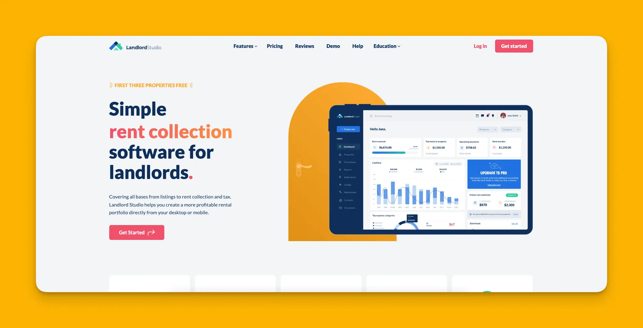 Landlord Studio rental management