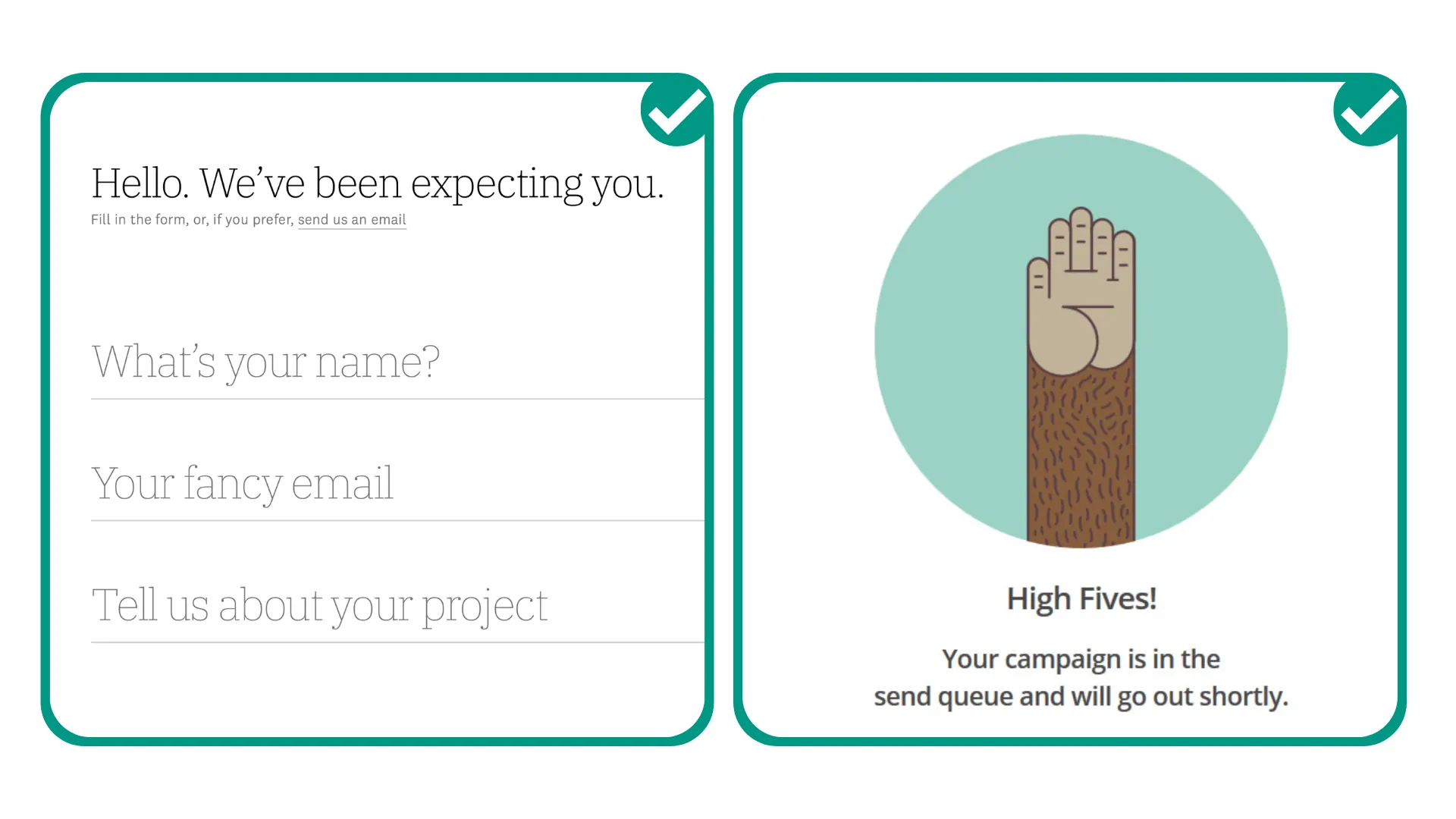 Examples of effective UX copy in mobile apps