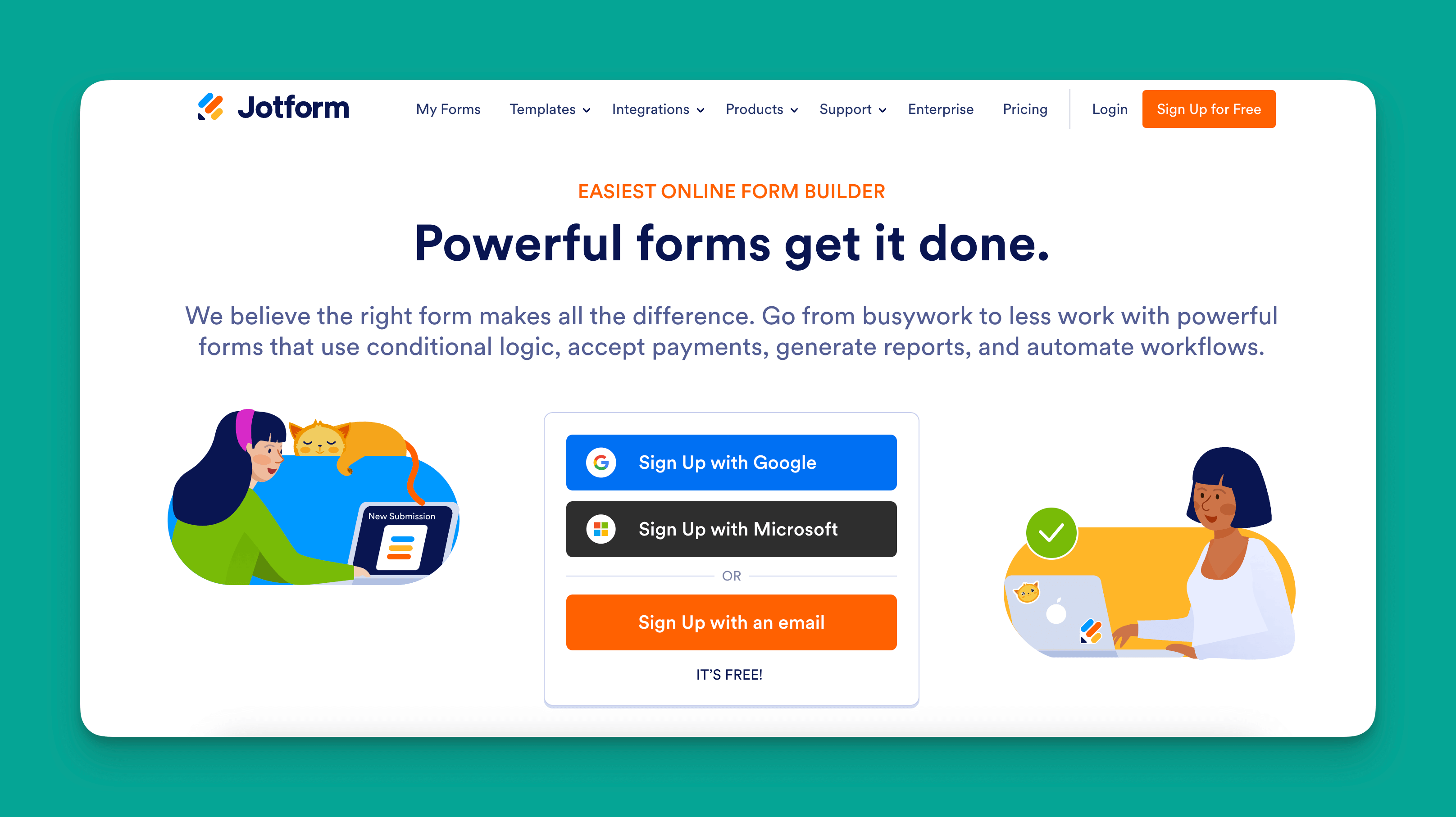 Jotform church app builder