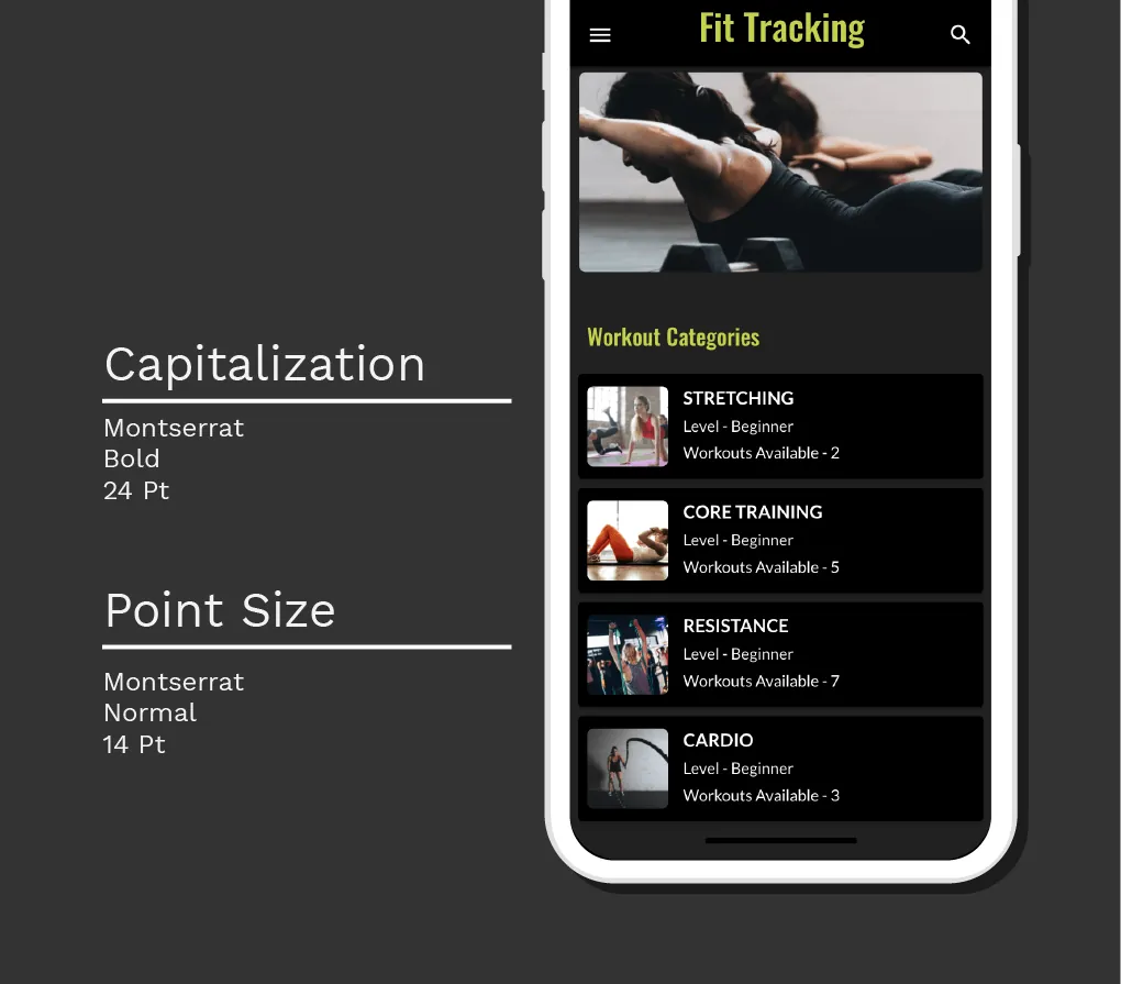 Capitalization hierarchy example