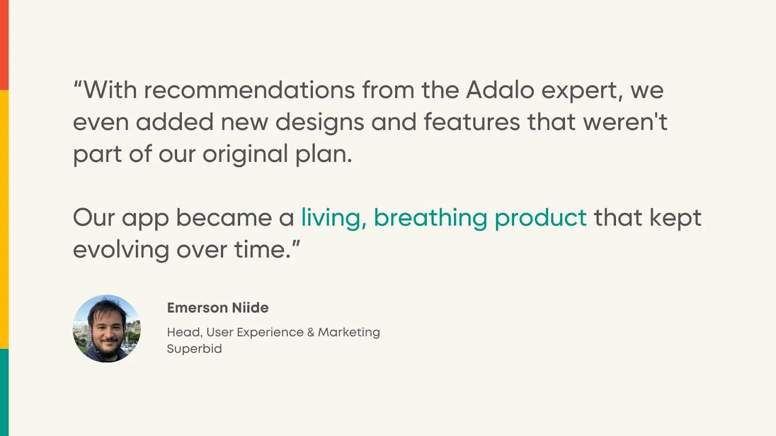 Superbid app evolution