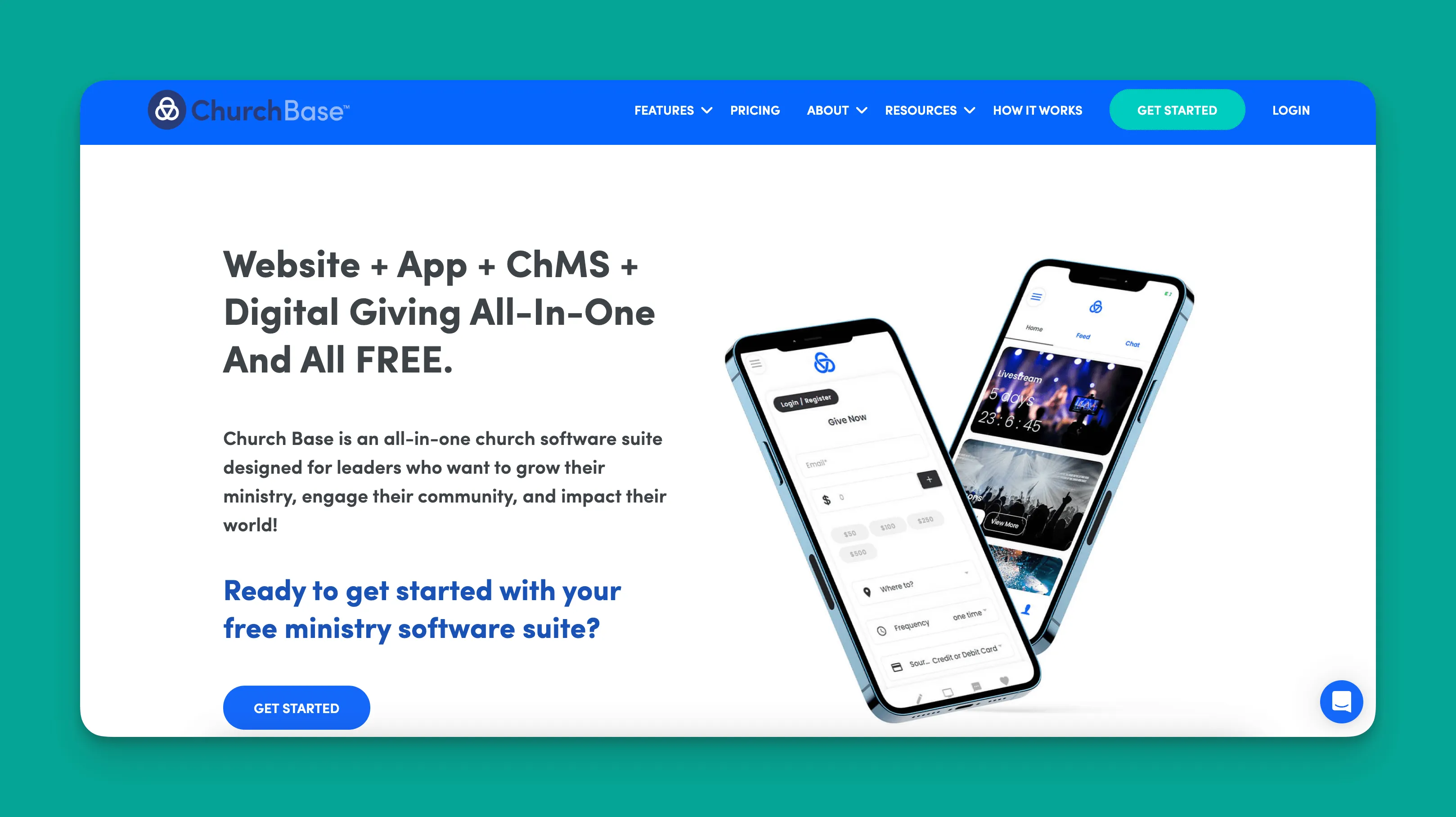 Church Base interface