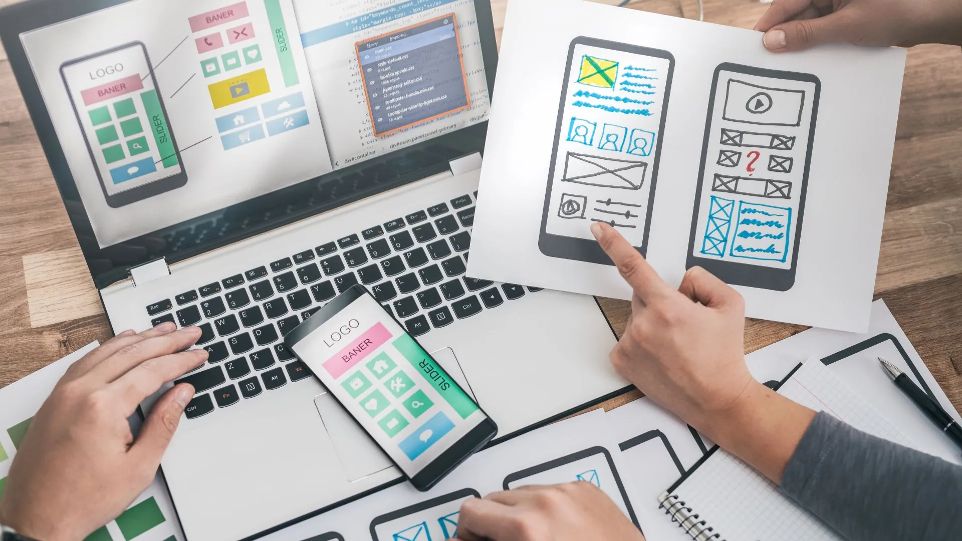 Mobile-first design approach