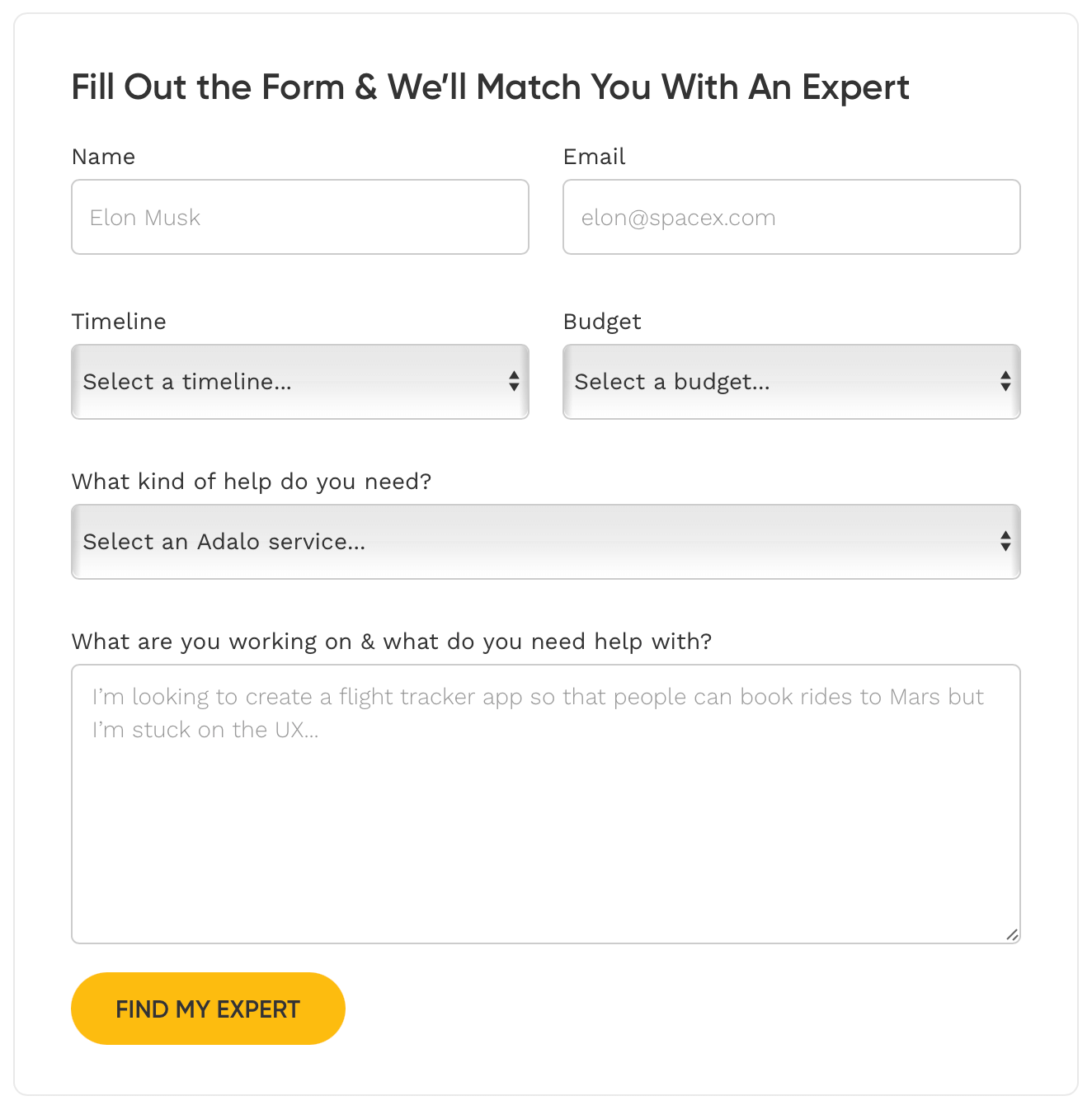 Adalo expert consultation