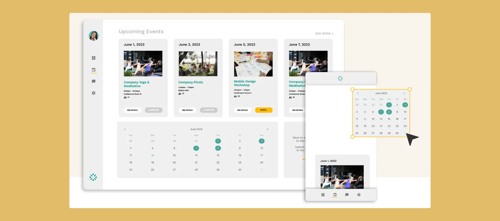Adalo app builder interface