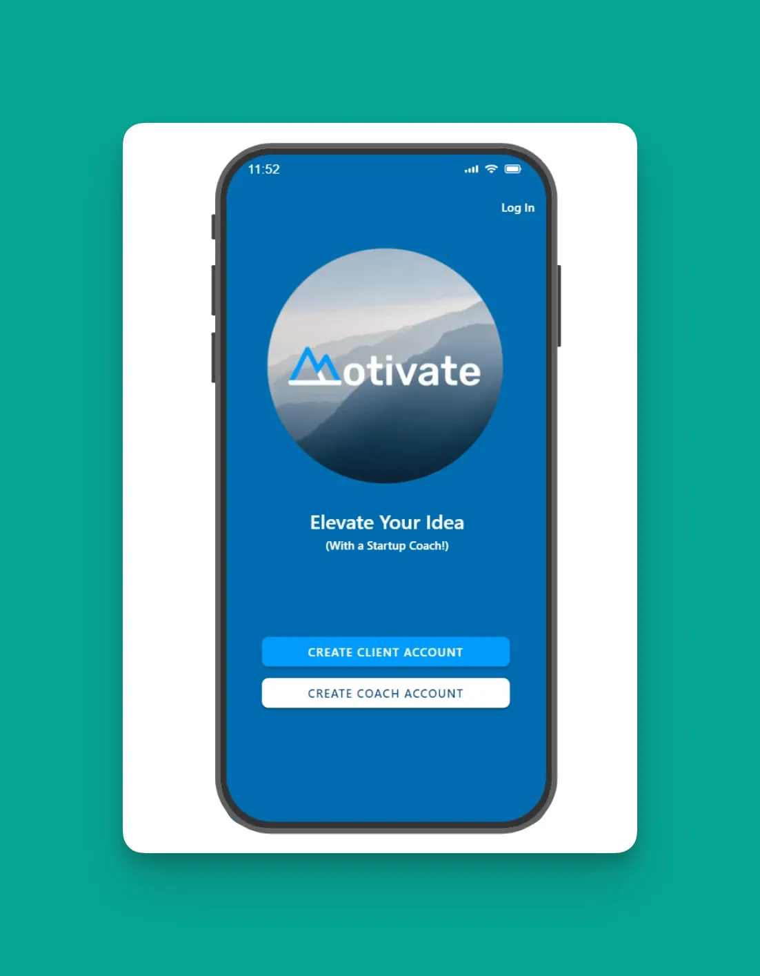 Adalo coaching app template screenshot