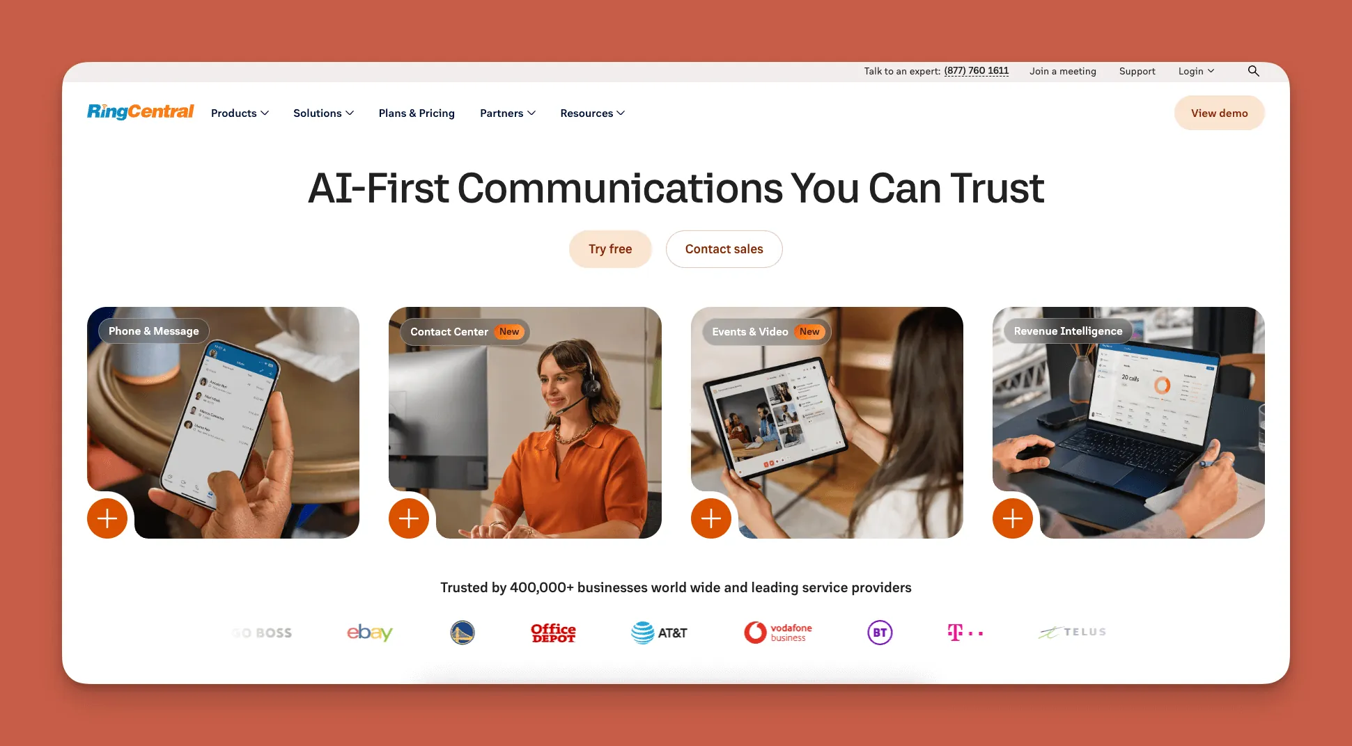 RingCentral event management tools