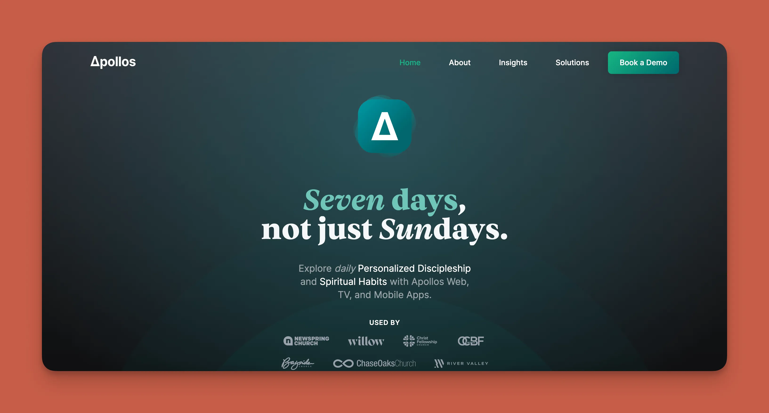 Apollos church community app