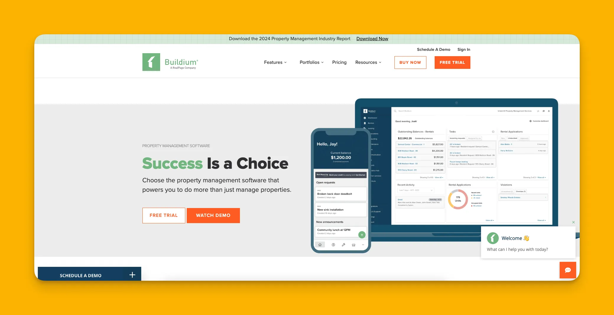 Buildium property management platform