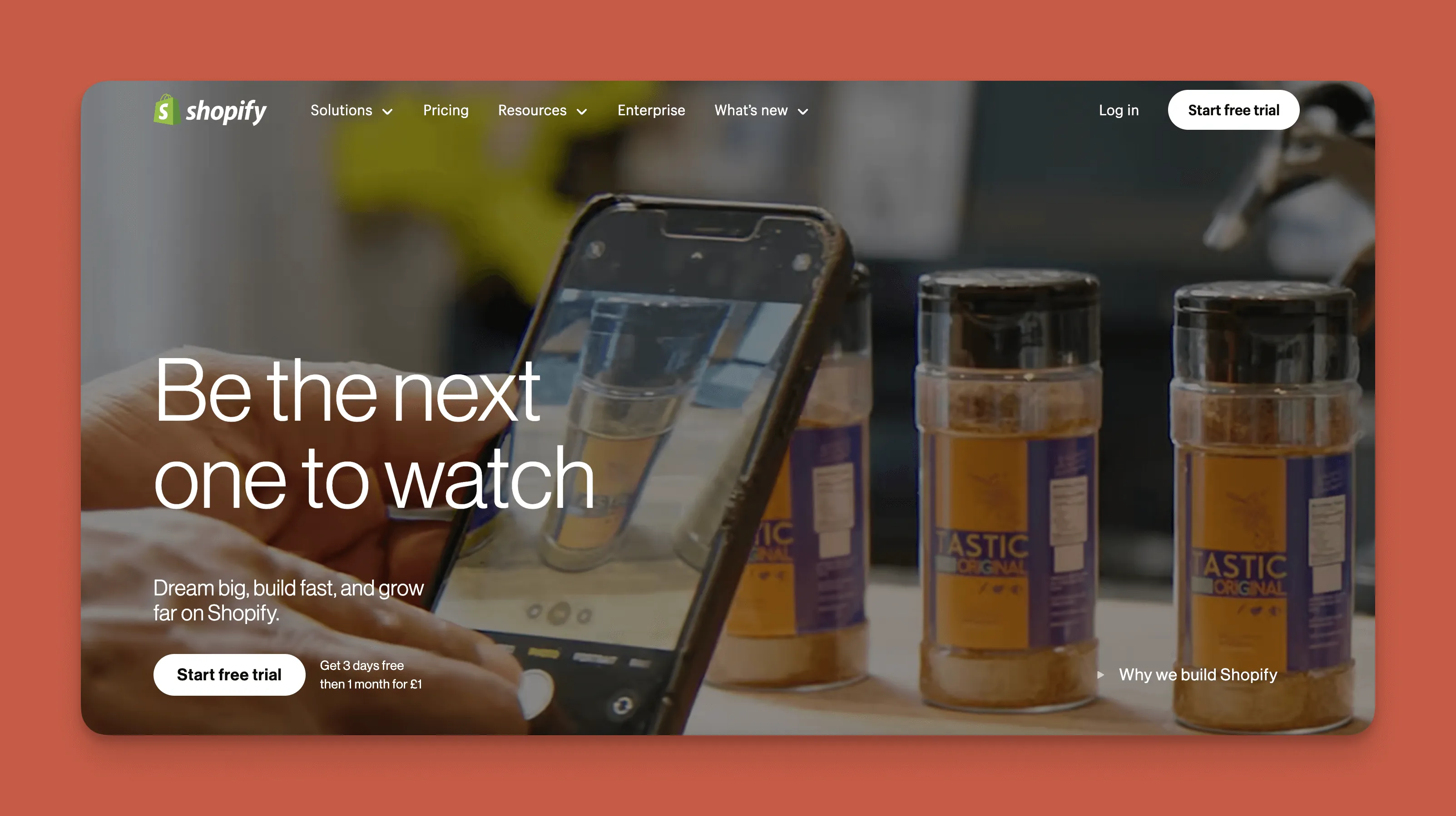 Shopify e-commerce platform interface