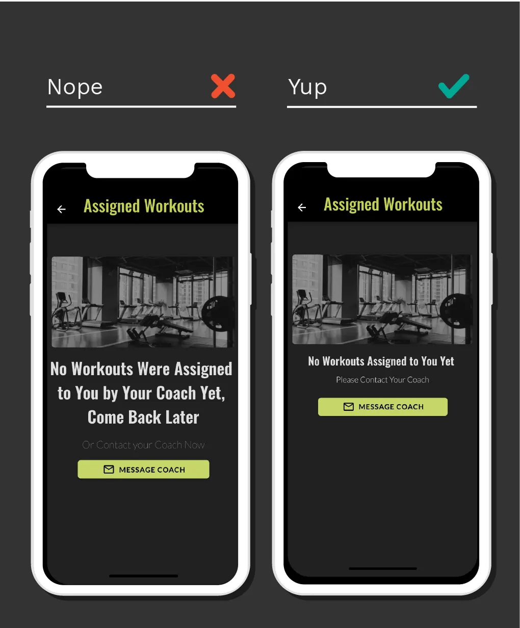 Font size guidelines