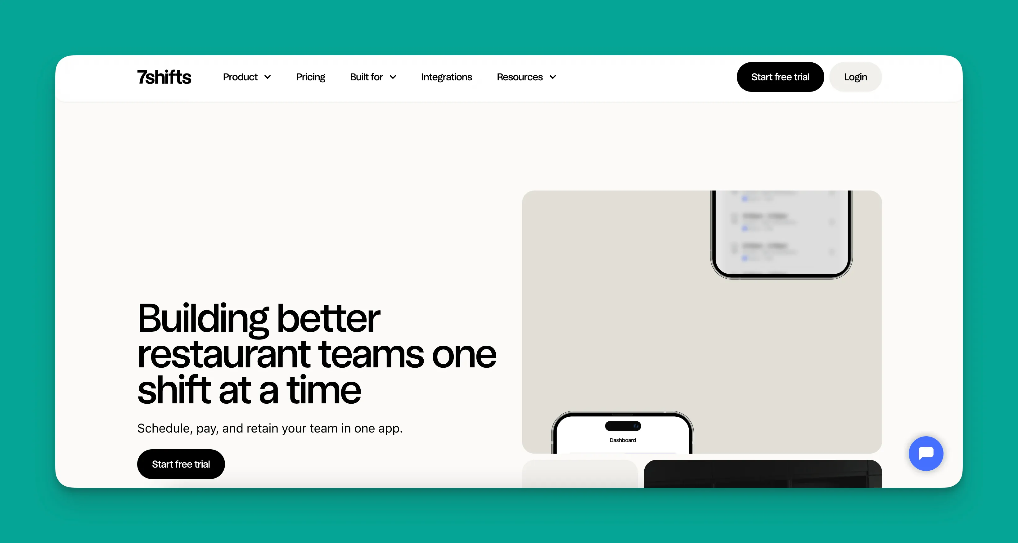 7shifts scheduling interface