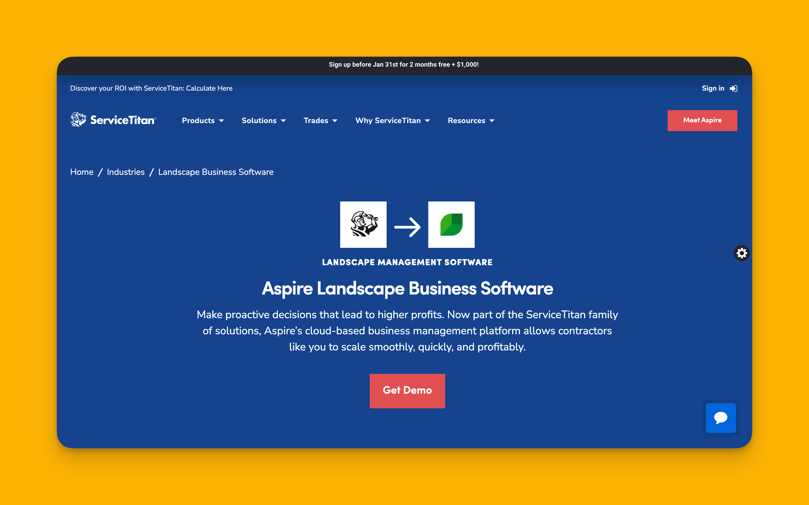 ServiceTitan interface