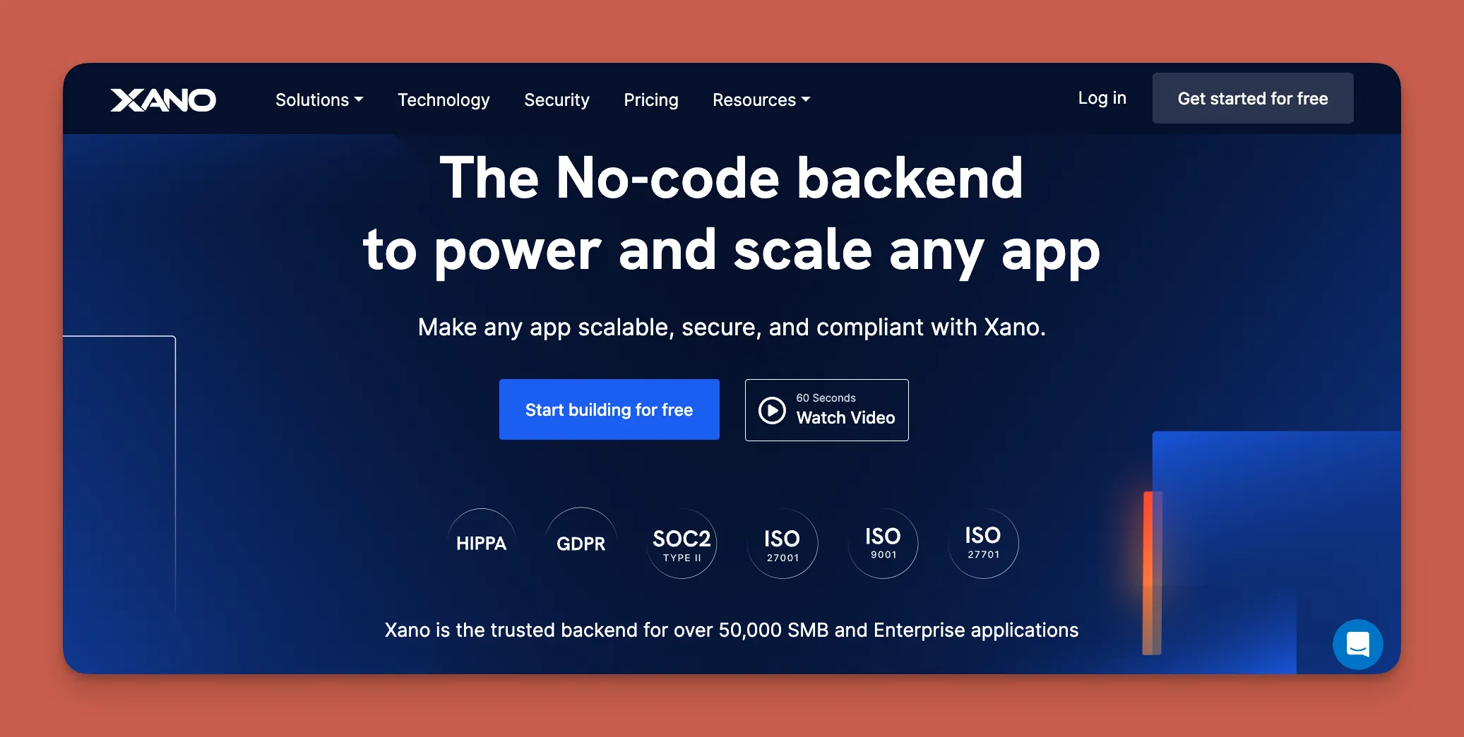 Xano backend builder interface