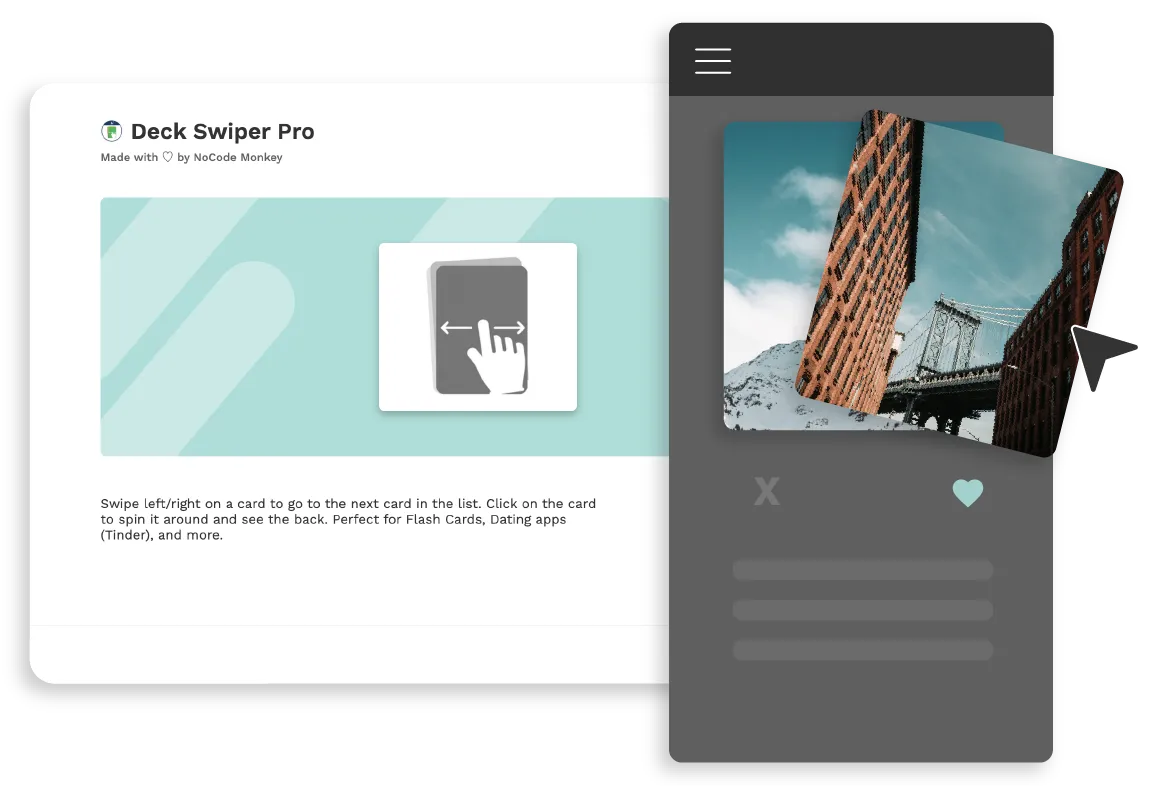 Deck Swiper Pro
