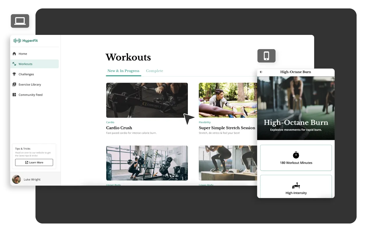 Assign Workouts in Your Custom Personal Training App