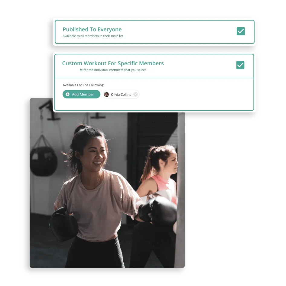 Assign Group & Individual Workouts