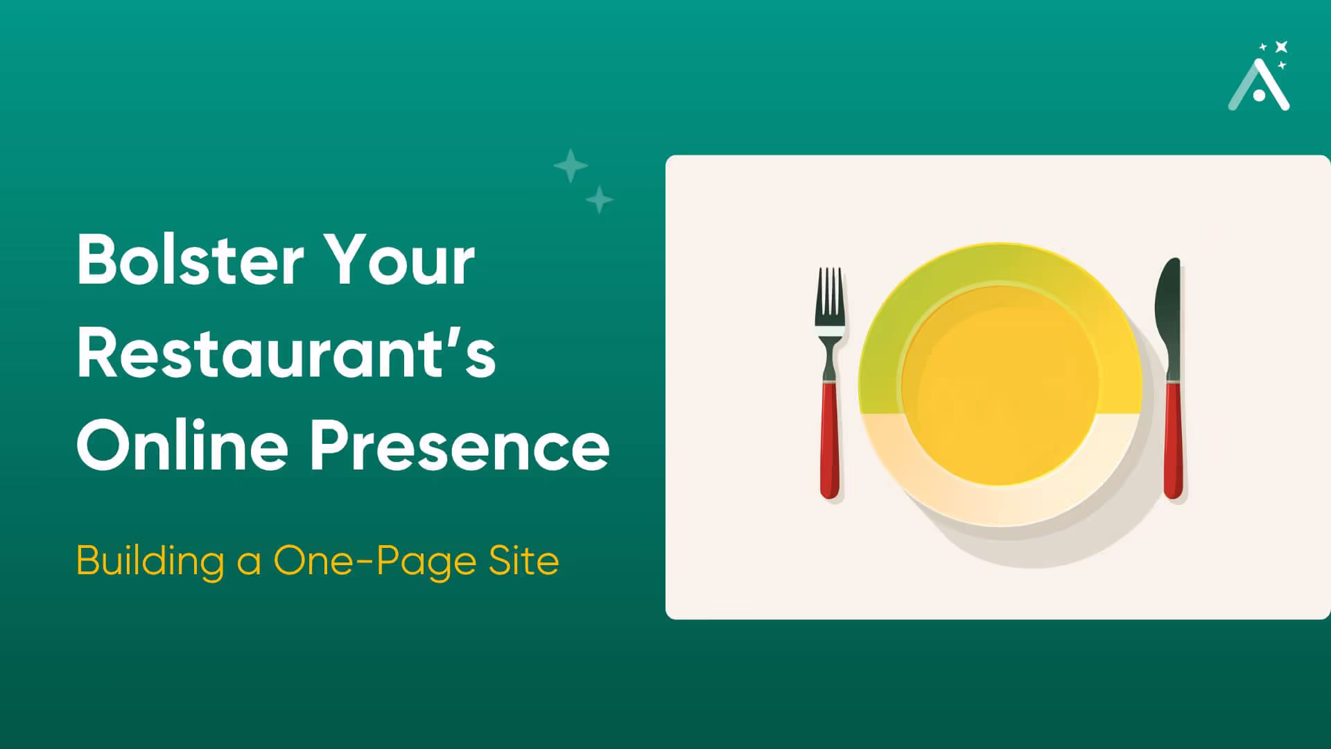 How To Create a One Page Restaurant Website (For Beginners)