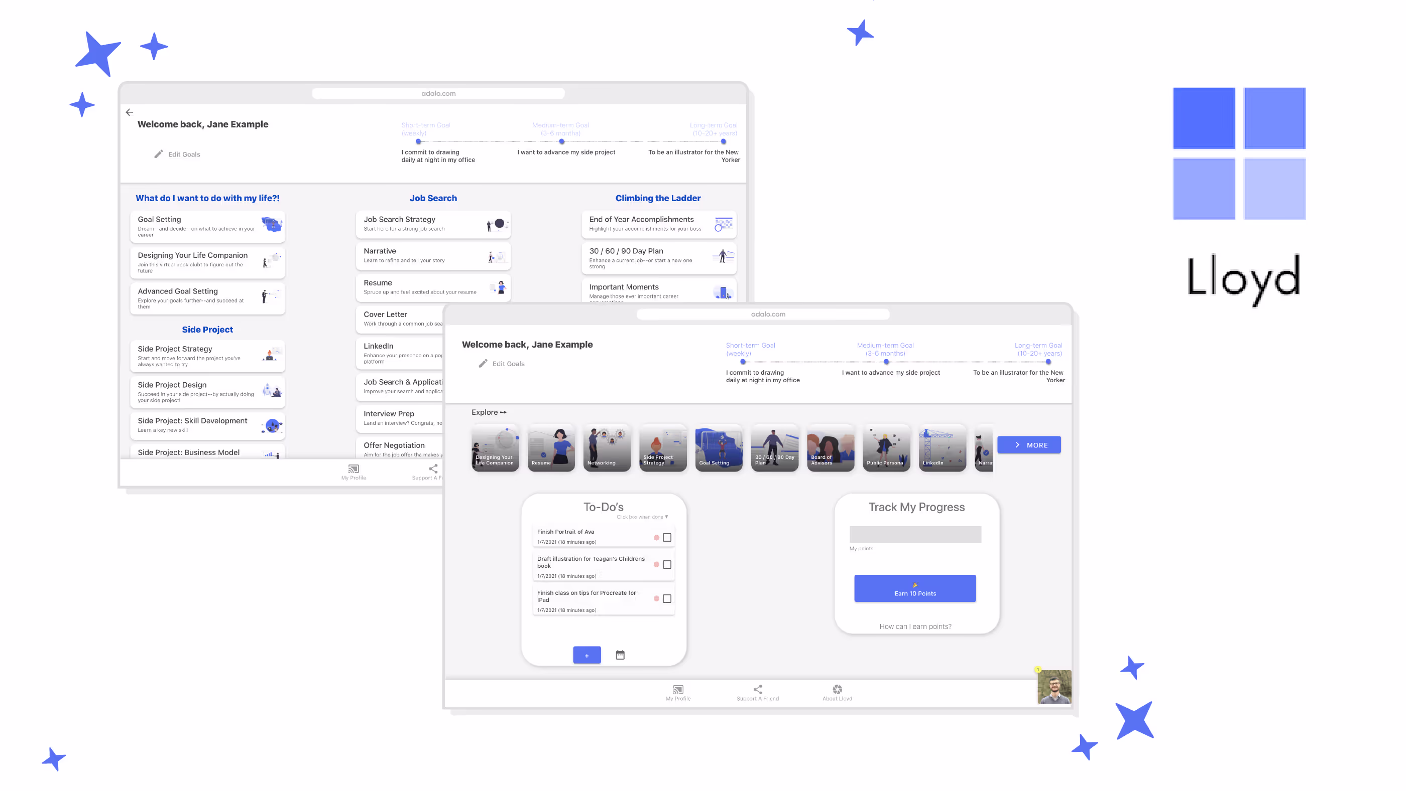 Siblings Launch a Startup With No-Code | Say Hello to LLoyd: The Waze for Your Career