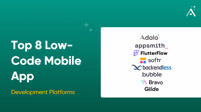Top 8 Low-Code Mobile App Development Platforms for 2026 🚀