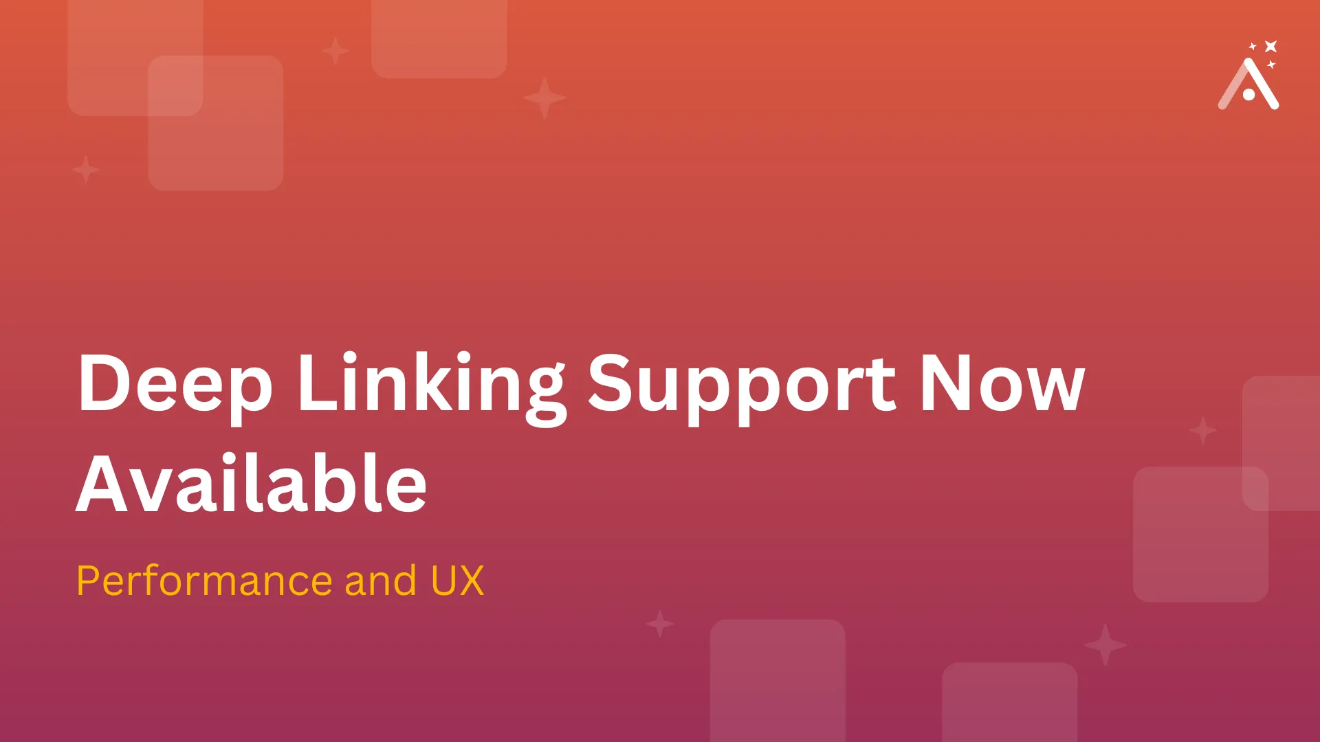Deep Linking Support Now Available