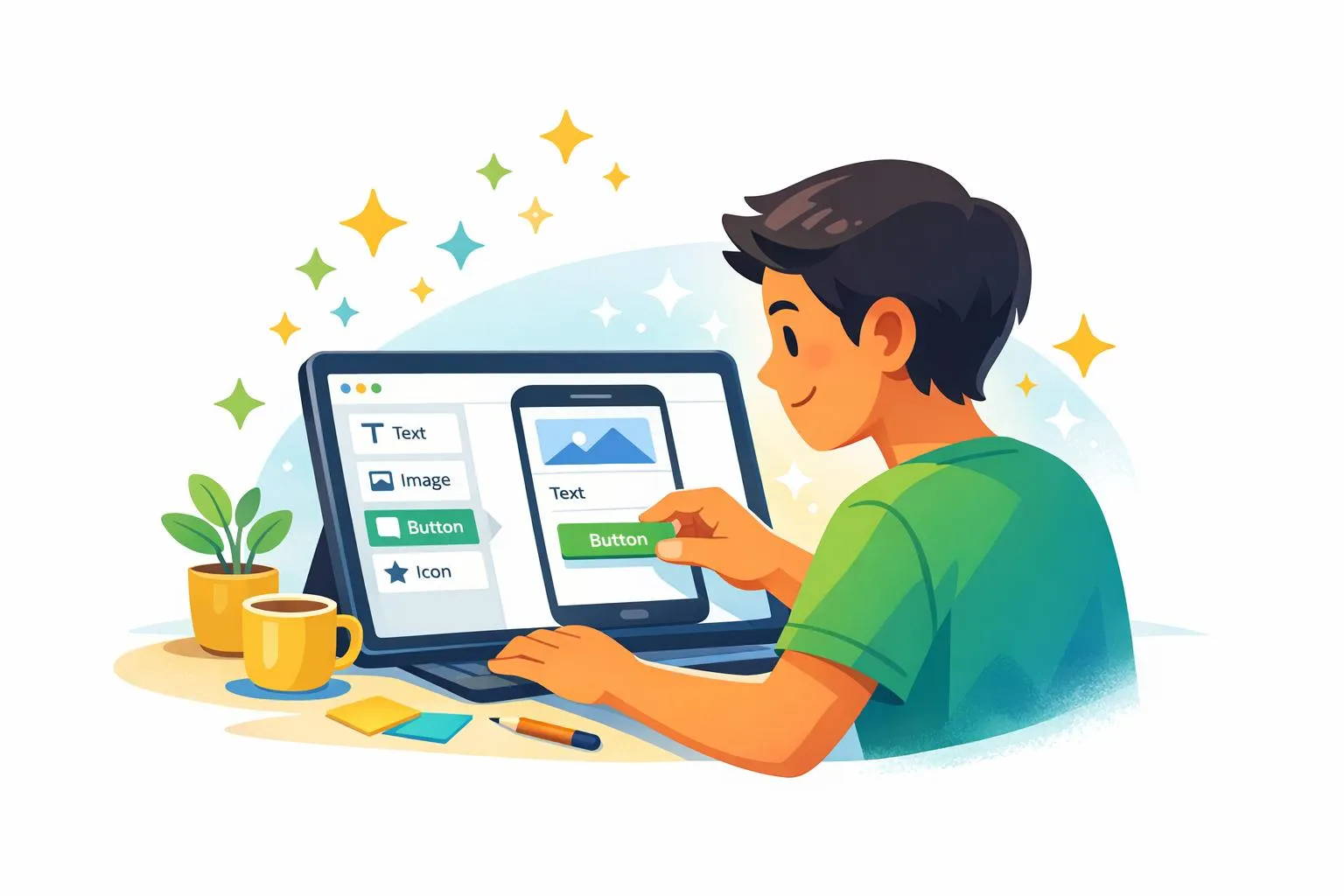 How to Launch Your First Mobile App Without Coding