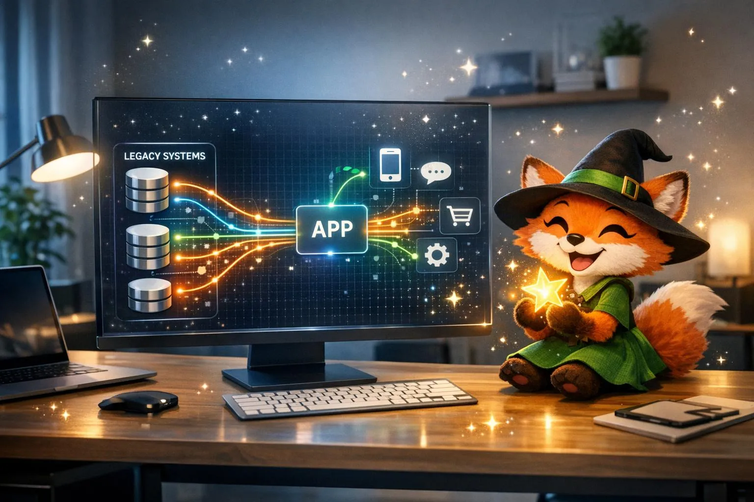 How To Build an App incorporating Data From Any Legacy System?