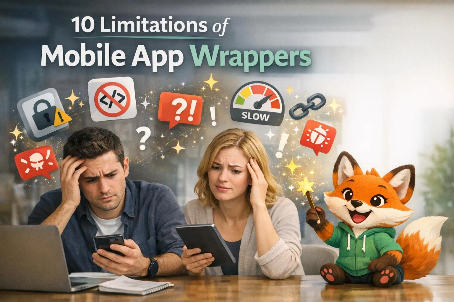 10 Limitations of Mobile App Wrappers