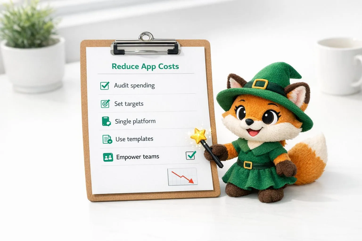 Checklist: Reducing Enterprise App Costs with No-Code