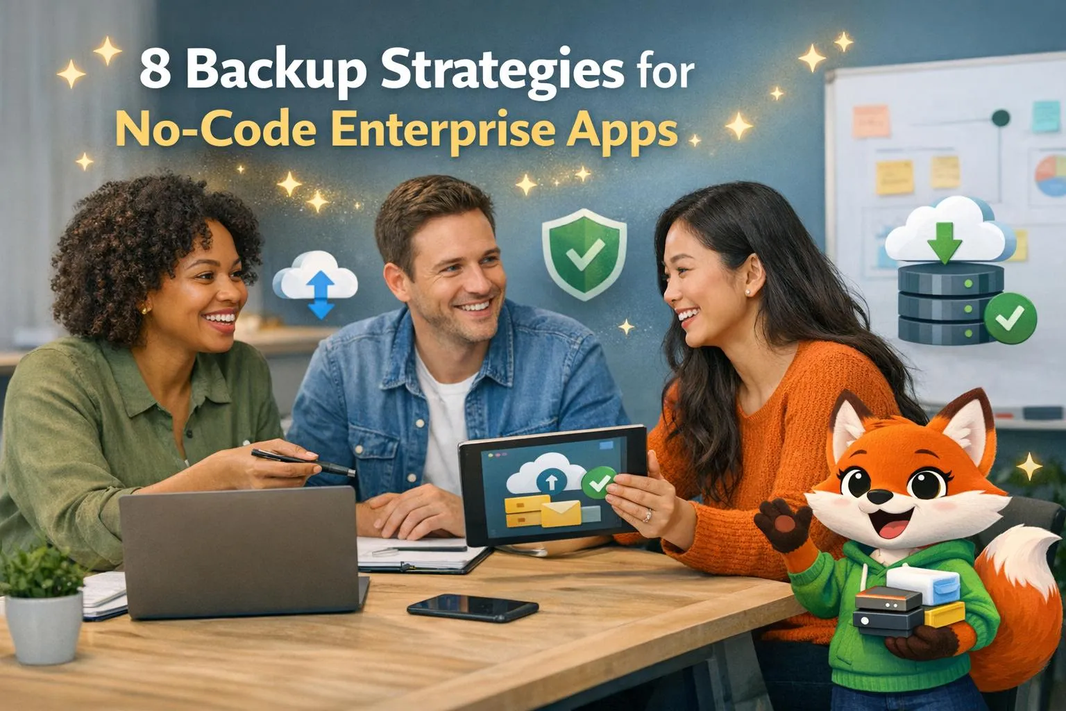 8 Backup Strategies for No-Code Enterprise Apps