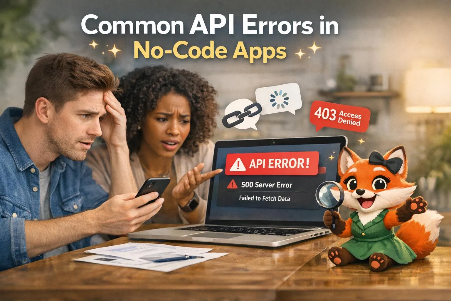 Common API Errors in No-Code Apps