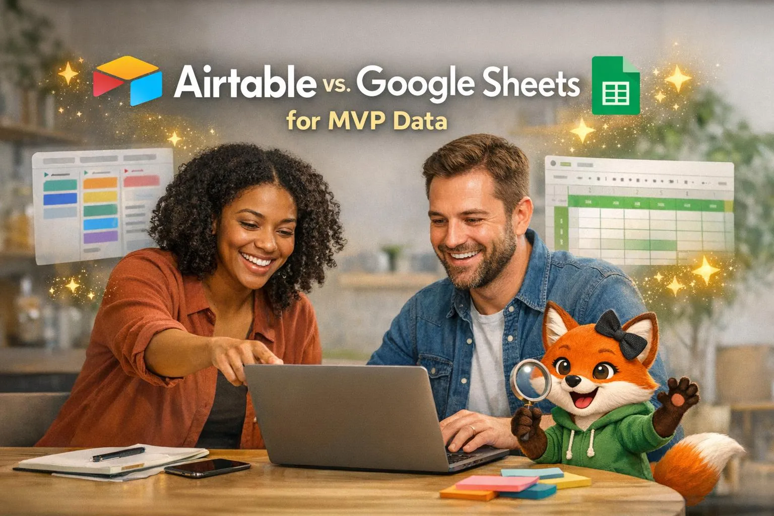 Airtable vs. Google Sheets for MVP Data