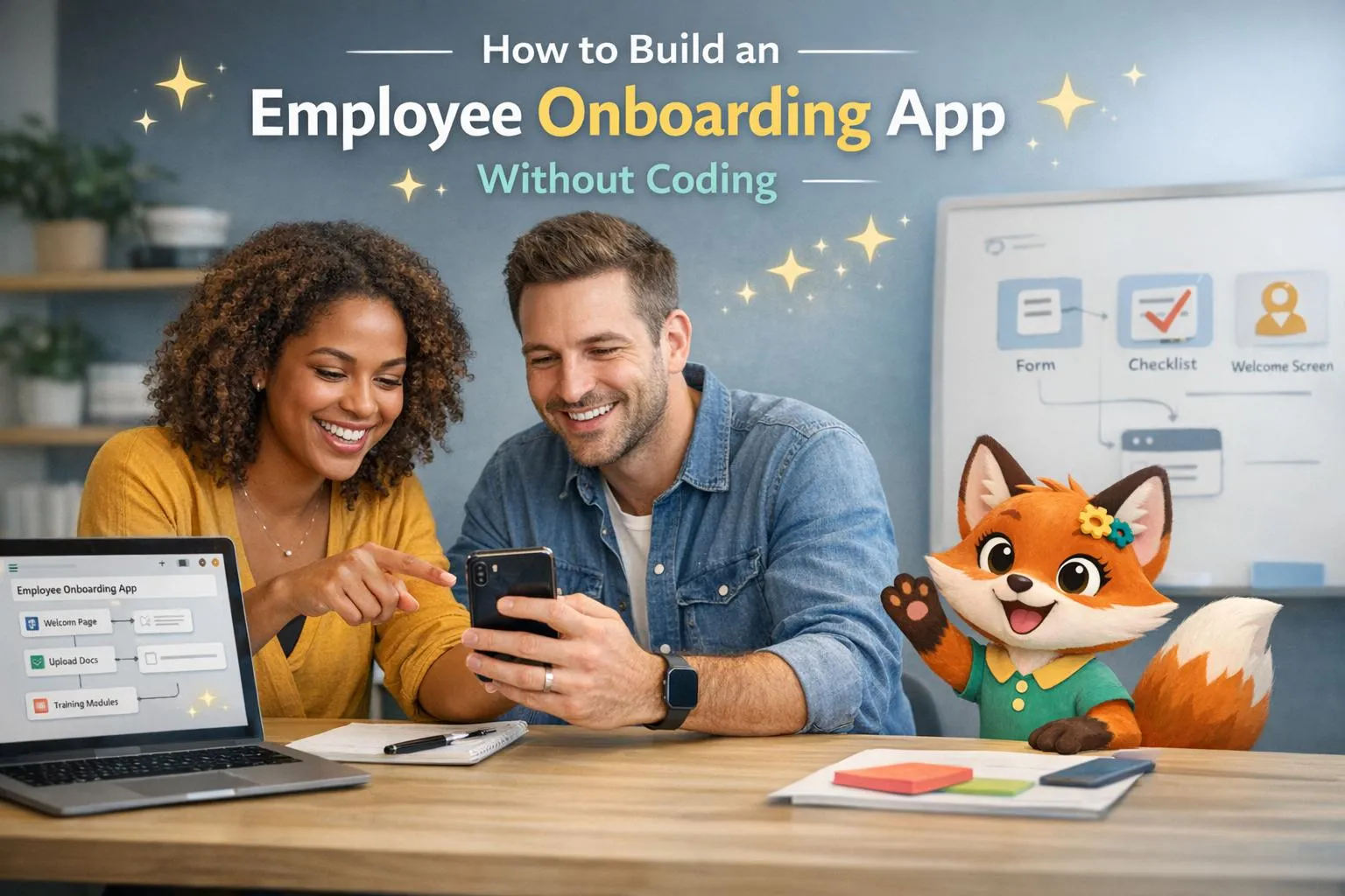 How to Build an Employee Onboarding App Without Coding