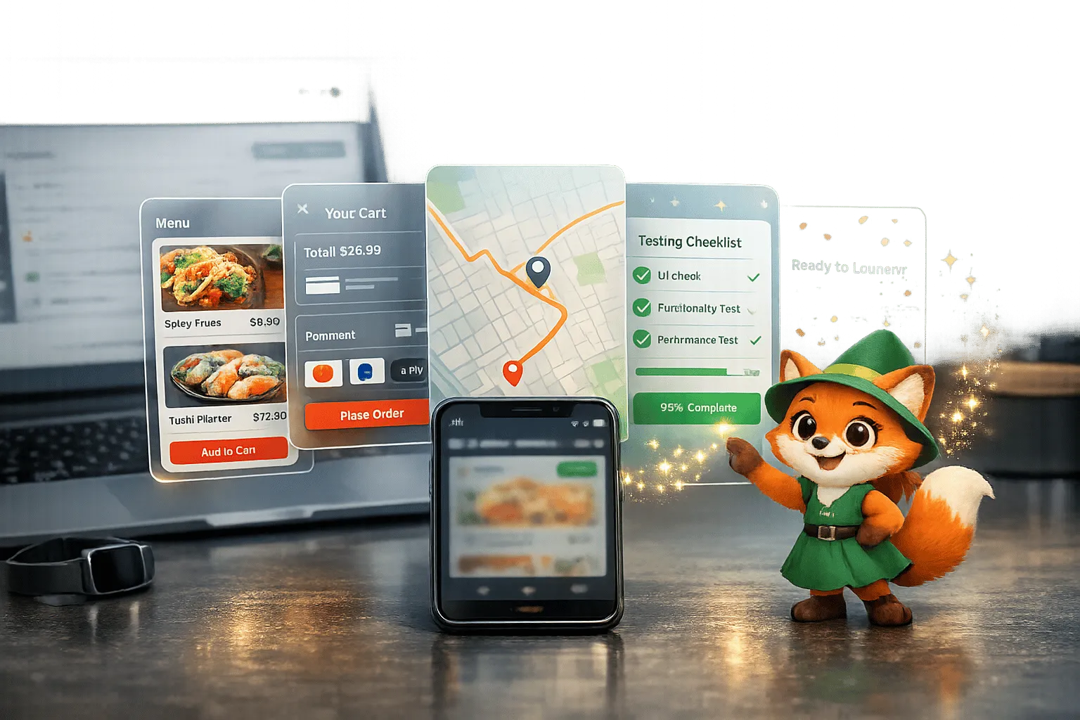 How to Build a Food Delivery App Without Code in 2026
